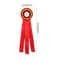 thumbnail image 3 of Winner Ribbon Badge Exquisite Small Trophy Ideal for Game Science Fairs Blue Red, 3 of 7