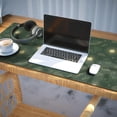 thumbnail image 3 of Long Mouse Pads for Desk,Dark Green Sun Planet Star Cloud Pattern Desk Mats on Top Of Desks, Desk Mouse Pad Extra Large with 3mm Non-Slip Base and Stitched Edge for Gaming,Office,Work,Home 35.4"x15.7", 3 of 6