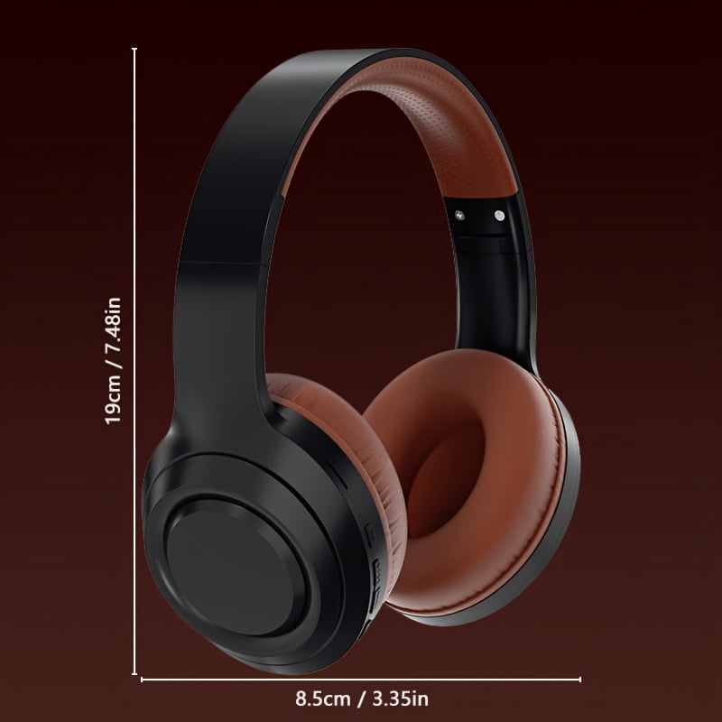 Active Noise-cancelling Wireless Headphones with Rich Bass,Clear Calls,High-definition Over-ear Headphones,Built-in Microphone,Bass,46 Hours Playback Time,HiFi Stereo Foldable Lightweight Headphones