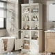 thumbnail image 1 of Gabinete de 177cm gabinete alto individual con 3 estantes, 1 of 7
