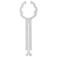 thumbnail image 1 of Shisuyan Propane Tank Valve Removal Tool Pressure Reducing Valve Wrench Silver 1Set, 1 of 8