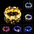 thumbnail image 4 of Guirnalda de luces LED de cobre con USB, resistente al agua, de 10 m y 20 m, para Navidad, bodas, fiestas, vacaciones, 4 of 5