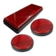 thumbnail image 4 of Pegatinas reflectantes de 3 piezas para coches, camiones y motocicletas - Tiras reflectantes rojo, 4 of 9