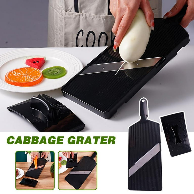 Stainless Steel Cabbage Hand Slicer Shredder Vegetable Kitchen Manual  Cutter For Making Homemade Coleslaw Or Sauerkraut.