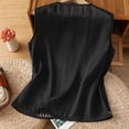 thumbnail image 4 of Tweang Cotton Linen Tank Tops Solid Color Vest Basic Tight T Shirts Sleeveless Shirts Twist Front Halter Sleeveless Cami Tube Side Slit Summer Tunic Top Loose Fit Sleeveless Shirt Crop Tops Black L, 4 of 4