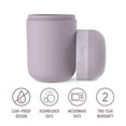 thumbnail image 3 of Bentgo Snack Cup - Reusable Snack Container with Leak-Proof Design, Toppings Compartment, and Dual-Sealing Lid, Portable & Lightweight for Work, Travel, Gym - Dishwasher Safe (Orchid), 3 of 7