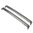 thumbnail image 4 of Roof Rack Cross Bars Compatible With 2002-2012 Land Rover Range Rover HSE, Factory Style Polish Aluminum Roof Top Bar Luggage Carrier by IKON MOTORSPORTS, 2003 2004 2005 2006 2007 2008 2009, 4 of 6