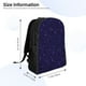 thumbnail image 4 of Fotbe Glittering Purple Starfield Mochila de Viaje para Laptop, Mochila Ejecutiva Delgada y Resistente 15.6", 4 of 8