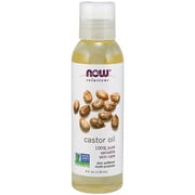 NOW Foods Solutions, Castor Oil, 4 fl oz (118 ml)