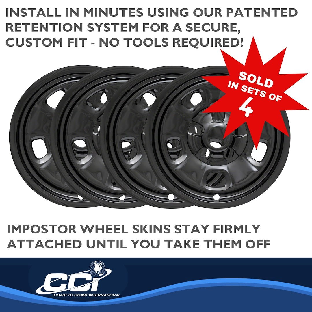 Coast To Coast IWCIMP88BLK IMPOSTOR ® WHEEL COVER