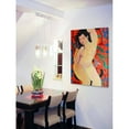 thumbnail image 5 of Marmont Hill "Figure on Tapestry" by Wayne Ensrud Painting Print on Wrapped Canvas, 5 of 7