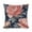 Chinoiserie Peony Navy Pink, variant on Cushion Covers Colorful Hawaiian Tropical Flowers Printed Pillow Cover Tropical Leaves Hibiscus Pillow Cases Standard Size 16"x16" for Couch Bed Home Decor
