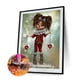 thumbnail image 2 of Cuadro de dibujo de taladro redondo completo 5D, pintura de diamante de muñeca bonita, decoración para sala de estar Hugtrwg Para estrenar, 2 of 9