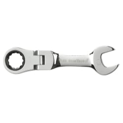 - 13mm Stubby Flex Comb. Ratcheting Wrench