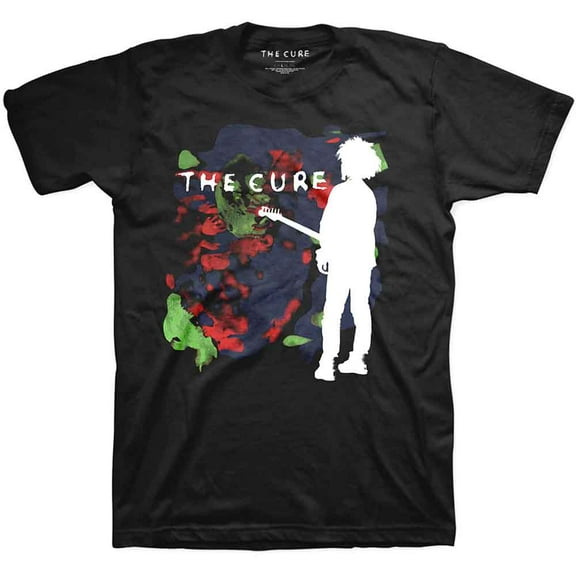 The Cure Men's Boys Don't Cry Color T-Shirt Black XX-Large | Officially Licensed Merchandise
