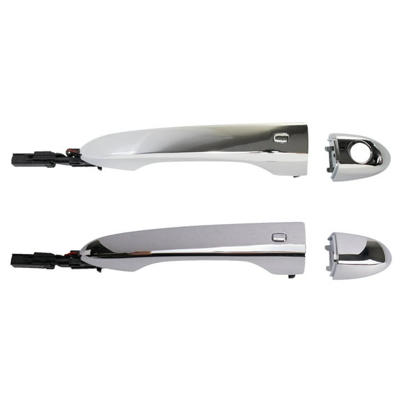 TRQ Exterior Door Handle Set Fits 2013-2016 Dodge Dart DHA31286