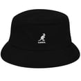 thumbnail image 3 of Kangol Women's Washed Cotton Bucket Hat Small Black, 3 of 5