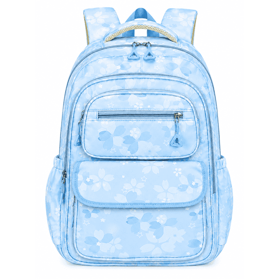 School Backpack for Girls, Lightweight School Bags for Kids, Waterproof Bookbags for Primary Students Gift, Grade 3-6 Kids