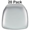 thumbnail image 2 of Flash Furniture 20 Pack Hard Silver Vinyl Chiavari Chair Cushion, 2 of 4