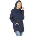 thumbnail image 2 of Womens Side Tie Pullover Sweatshirt Hoodie, 2 of 5