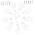 thumbnail image 5 of GETAJGHSD Mirror Clips Metal Transparent 100Pcs 1.0In X 0.4In X 0.3In, 5 of 8