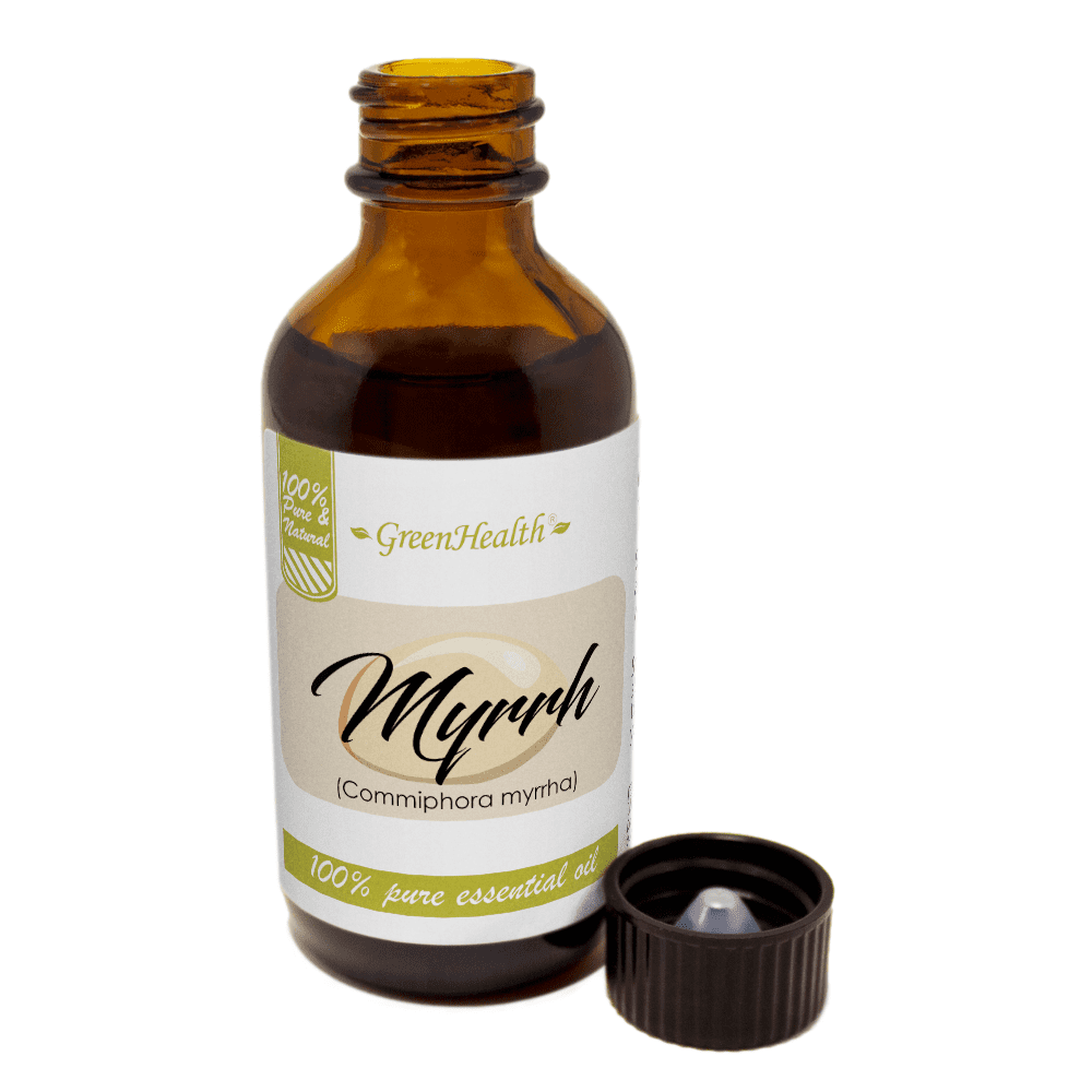 Myrrh Essential Oil - 2 fl oz - Amber Glass Bottle w/ Cap