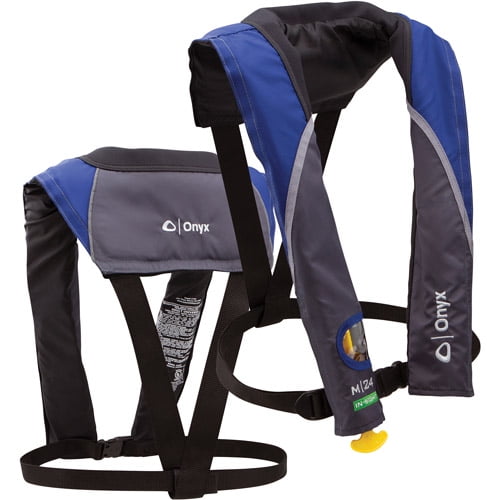 Onyx Outdoors 131300-500-004-12 M-24 In-Sight Manual Life Jacket, Blue by Onyx