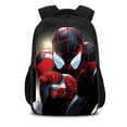 thumbnail image 4 of Figura de anime de Marvel Universos paralelos Spiderman Miles Morales Gwen Stacy Mochila para estudiantes para niños Mochila escolar Regalos de cumpleaños, 4 of 5
