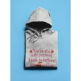 thumbnail image 3 of You're The Only Person I Talk To Hoodie Men -Smartprints Designs, Male XX-Large, 3 of 4
