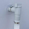 thumbnail image 2 of PVC Pool Filter Pump Adapter 32mm Pool On/Off Plunger Valve Leak Proof Replacement Parts for Outdoor Pool Accessories, 2 of 6