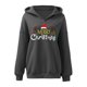 thumbnail image 4 of WILLBEST Sudadera Deportiva para Mujer Merry Christmas Hoodie For Women Funny Christmas Graphic Pullover Tops Xmas T Shirt Casual Long Sleeve Hoodie 246 X-Grande, 4 of 5