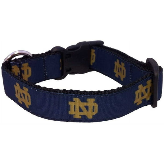 Brand New ND Pet Dog Collar(X-Small), Official Notre/Dame Team Logo/Colors