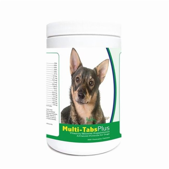 Healthy Breeds 840235175810 Swedish Vallhund Multi-Tabs Plus Chewable Tablets - 365 Count