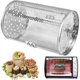 thumbnail image 1 of Rotisserie Basket Stainless Steel Rotisserie Grill Basket Oven Round Roaster Nuts Baking Air Fryer Accessories Kitchen Gadgets, 1 of 5