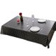 thumbnail image 1 of Mantel rectangular a cuadros, resistente a las manchas, a prueba de derrames y lavable, para picnic, cocina y cena festiva al aire libre, 1 of 6