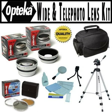 Opteka HD2 Professional Digital Accessory Kit for Panasonic Lumix DMC-LX5 Digital Camera Opteka HD2 Professional Digital Accessory Kit for Panasonic Lumix DMC-LX5 Digital Camera