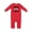 Red, variant on Leveling Up to Big Brother Baby Romper Coveralls