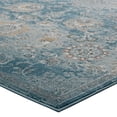 thumbnail image 4 of Modway Cynara Distressed Floral Vintage Medallion 8x10 Area Rug in Silver Blue, Teal and Beige, 4 of 8