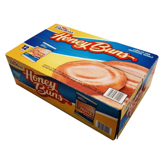 2X Honey Buns, 3 oz., 12 pk.