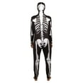 thumbnail image 4 of Unisex Adult Skeleton Halloween, Skeleton, Size: S/M, Prestigez, 4 of 8