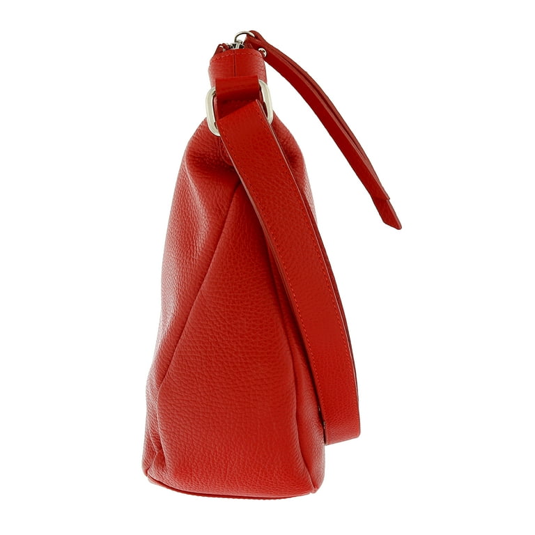 Red Crescent Moon Shoulder Bag