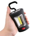 thumbnail image 2 of Luz de trabajo Led Cob, lámpara colgante con gancho plegable magnético, linterna de emergencia, 2 of 5