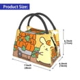 thumbnail image 3 of Lsque Sanrio Pattern Portable Insulation Lunch Bag, Insulated Food Delivery Bag, Meal Grocery Tote Insulation Bag Large Capacity Reusable Warming Bag, 3 of 9