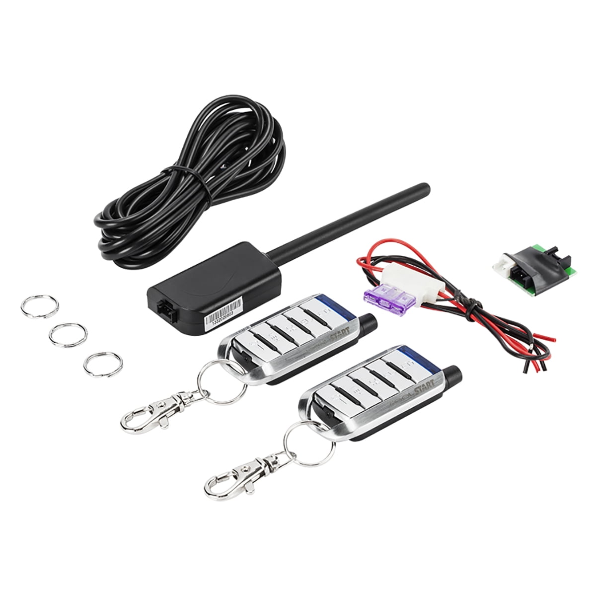 5 Button 1-Way Remote Start Keyless Upgrade with Antenna