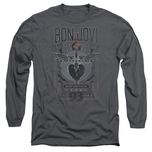 Bon Jovi - Keep The Faith - Long Sleeve Shirt - XXX-Large