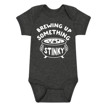 

Instant Message - Brewing Up Something Stinky - Infant Baby One Piece