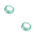 thumbnail image 4 of Kearding Paquete de decoraciones de cinta Ropa hecha a mano Suministro de accesorios para manualidades DIY Cintas de poliéster Verde claro 141 Verde claro 141 2piezas, 4 of 6