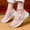 Pink, variant on YOUYEDIAN Orthopedic Shoes for Women Summer Walking Slip on Non Slip Arch Support Sneakers Wide Comfy Mesh Closed Toe Shoes (Pink)
