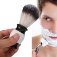 thumbnail image 4 of Brocha De Afeitar Para Hombres, Brocha Suave Para El Cabello, Brocha De Afeitar Para Barba, Mango De Aleación De Aluminio Para Uso Doméstico Para Peluquería Cergrey Shaving Brush, 4 of 8