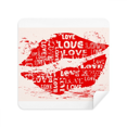 thumbnail image 1 of Valentine's Day Keyword Love Kiss Glasses Cloth Screen Cleaner Suede Fabric 2 Pack, 1 of 2